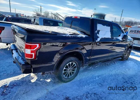 2018 Ford F150 Supercrew from USA, damaged, VIN 1FTEW1E53JFC94510